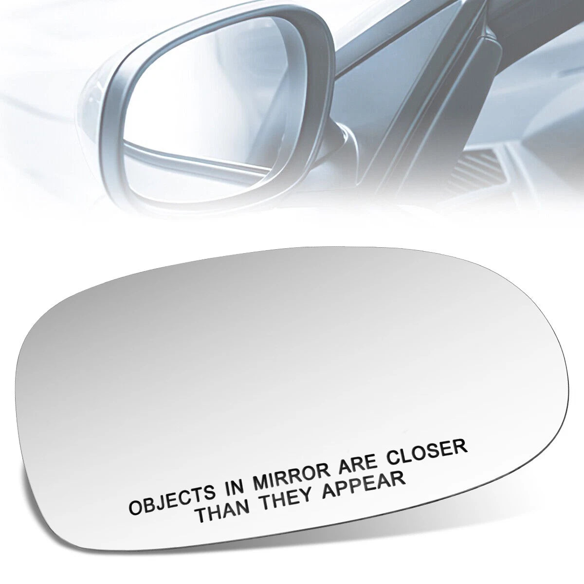 Side Door Mirror Glass for Chrysler New Yorker LHS (1994–1997) - Convex Lens, Right