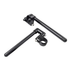 36MM Clip-On Handlebar for Motorcycle Cafe Racer - Black
