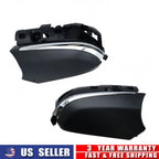 2X Side Mirror Lower Cap Trim Ring for Toyota Camry (2018–2024) w/ Signal Hole