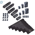 58 Pc T-Slot Clamping Kit for Mill Set Up (3/8-16)
