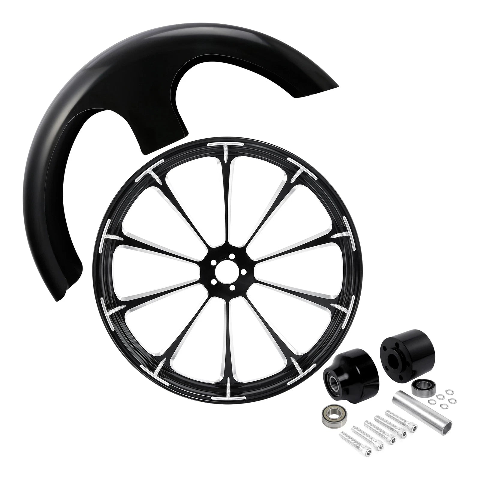 30" Front Wheel Rim Hub for Harley Touring (2008–2025) ABS