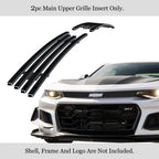 Stainless Black Billet Grille Insert for Chevy Camaro ZL1 (2019-2024)