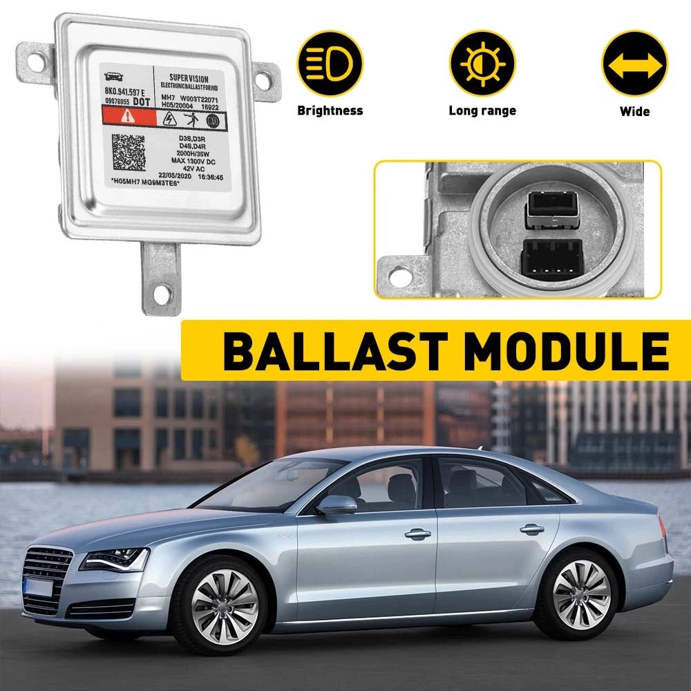 Xenon Headlight Ballast HID Control Unit for Audi A3 A4 A5 A6 A7 Q3 VW EXV (2000–2023)