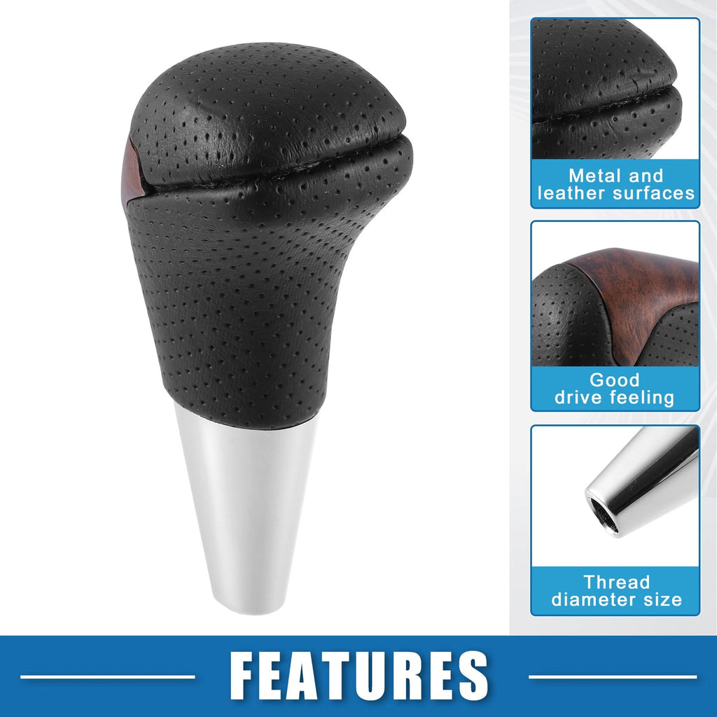 Gear Shift Knob for Toyota Land Cruiser (2016–2021) Black Gold Tone