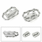 Foot Pegs Footrests for BMW G310GS (2017–2019), S1000XR (2015–2019), R1200GS/Adv (2013–2019)