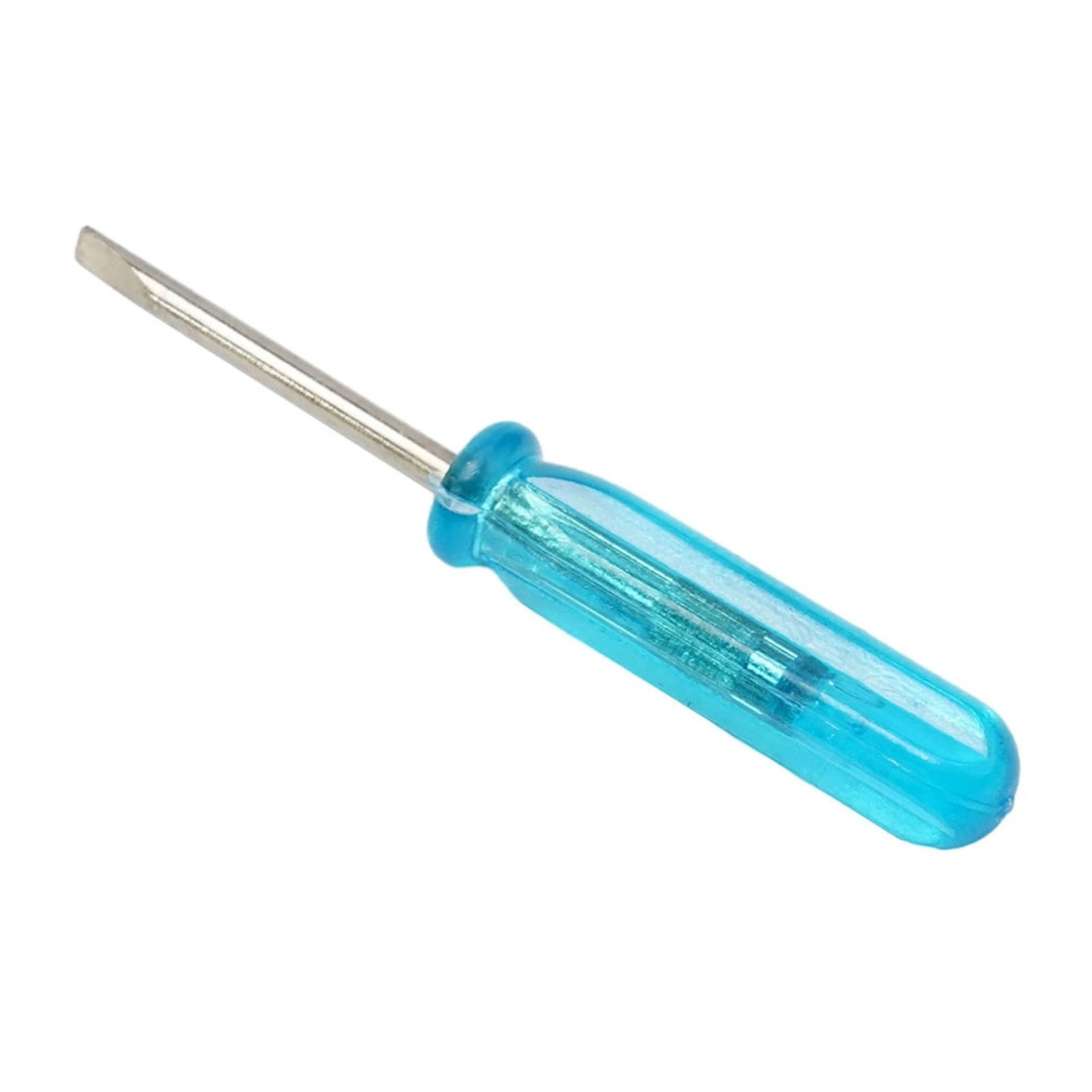 10PCS Screwdrivers Set with 45mm Plastic Rods and Stainless Steel Tips