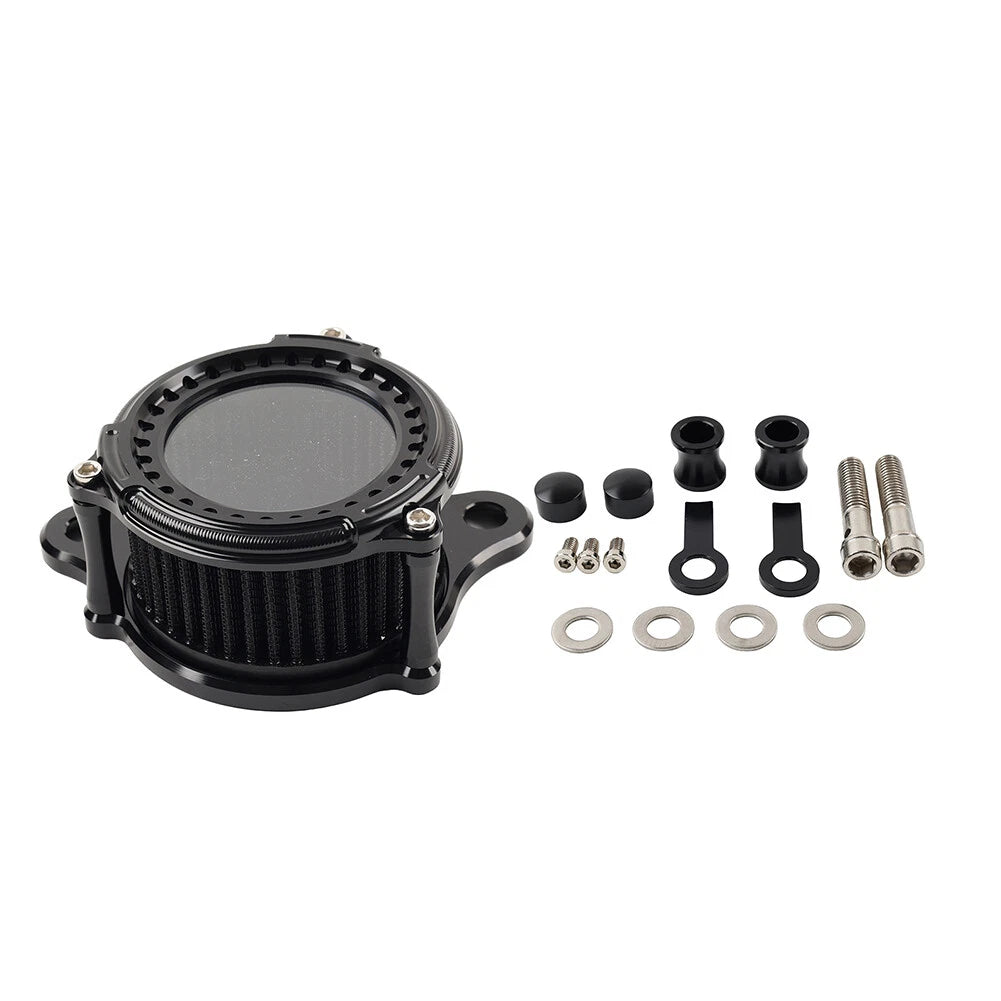 Clear Air Cleaner Intake Filter Kit for Harley Sportster XL 883 XL1200 (1991–2023)