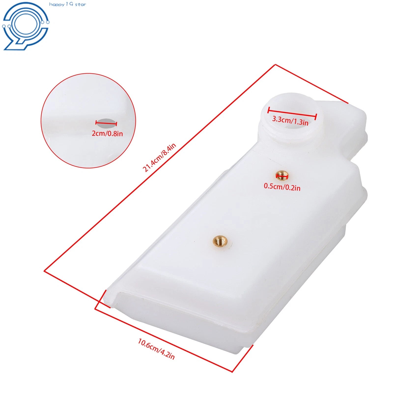 Windshield Washer Tank Kit for Bobcat S175 S185 S160 S100 S205 S150 (2000–2023)