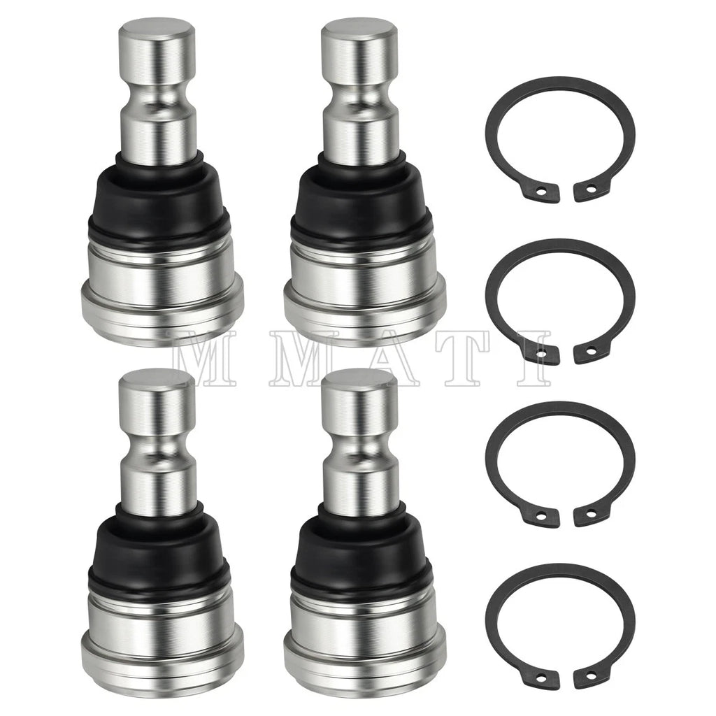 Set of 4 Upper & Lower Ball Joints for Polaris RZR XP 900 1000 Trail General 7081991