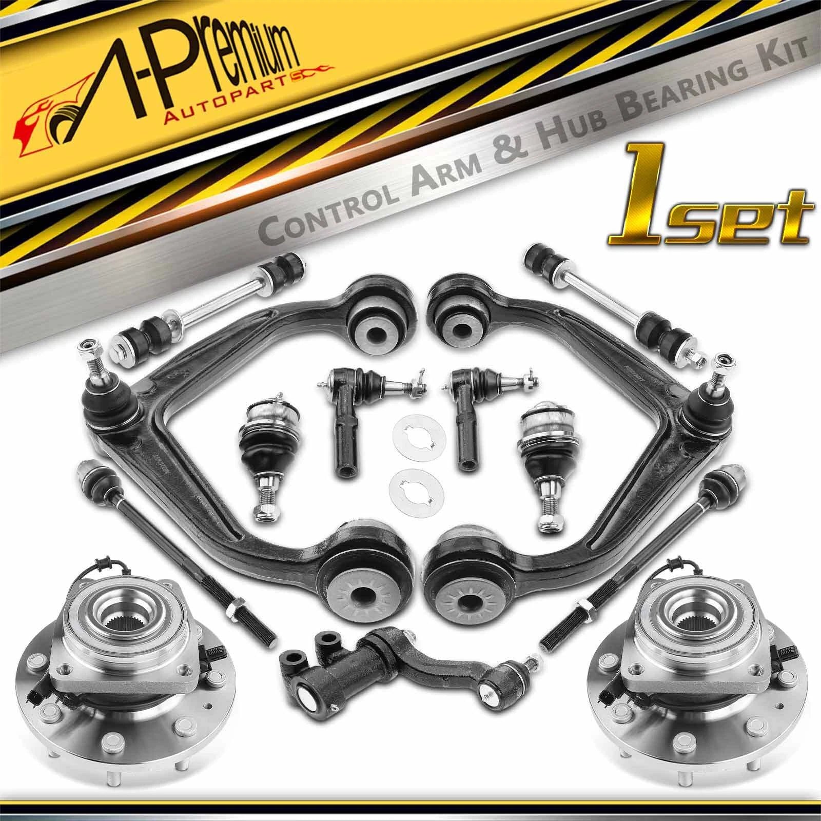 13x Control Arm Ball Joint Kit for Silverado 3500 HD (2001–2010)