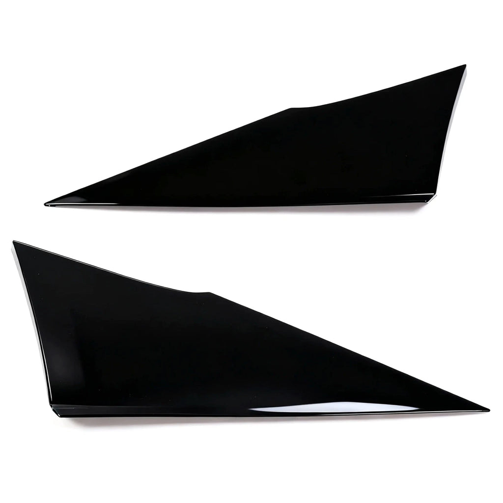 Gloss Black Rear Quarter Moldings Cover Panel for Toyota Prius Prime (2016-2022)