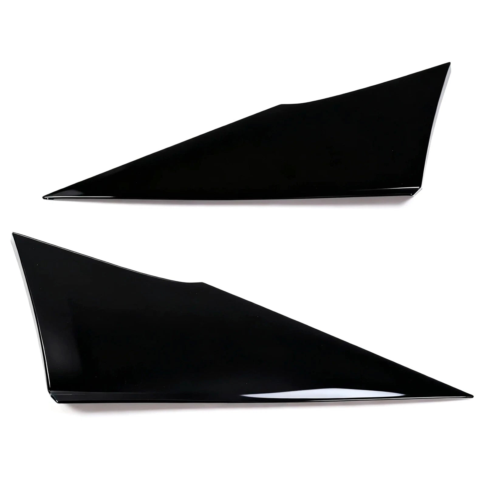 Gloss Black Rear Quarter Moldings Cover Panel for Toyota Prius Prime (2016-2022)