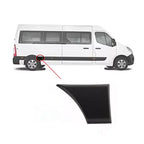 Rear Right Side Panel Moulding Strip for Renault Master MK3, Movano (2003-2010)