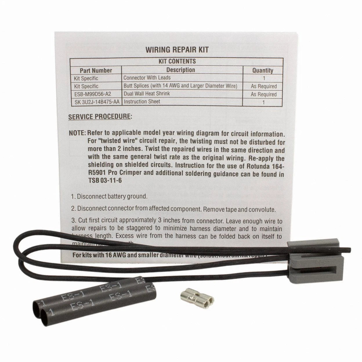 Motorcraft WPT-572 Fuel Filler Door Switch Connector for Lincoln Continental (1995–2002)