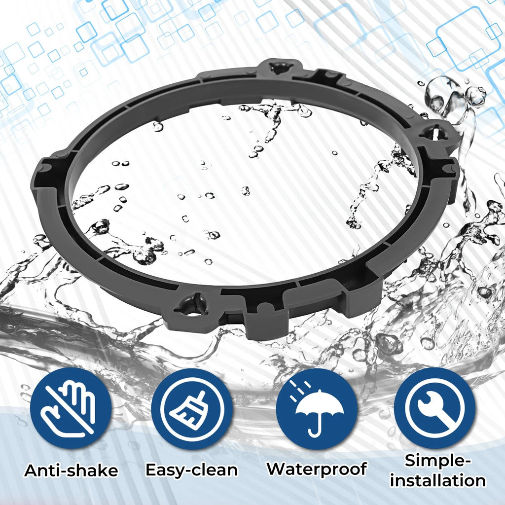 Headlight Bulb Brackets + Light Rings for Jeep Wrangler (1997–2006)