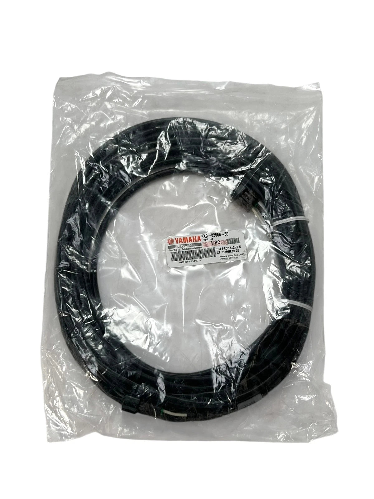 Prop Light Extension Harness 30FT for Yamaha 6X9-82586-30