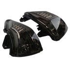 Black Front Turn Signal Lights for Kawasaki ER-6N ER6F ER6R (2009-2011)