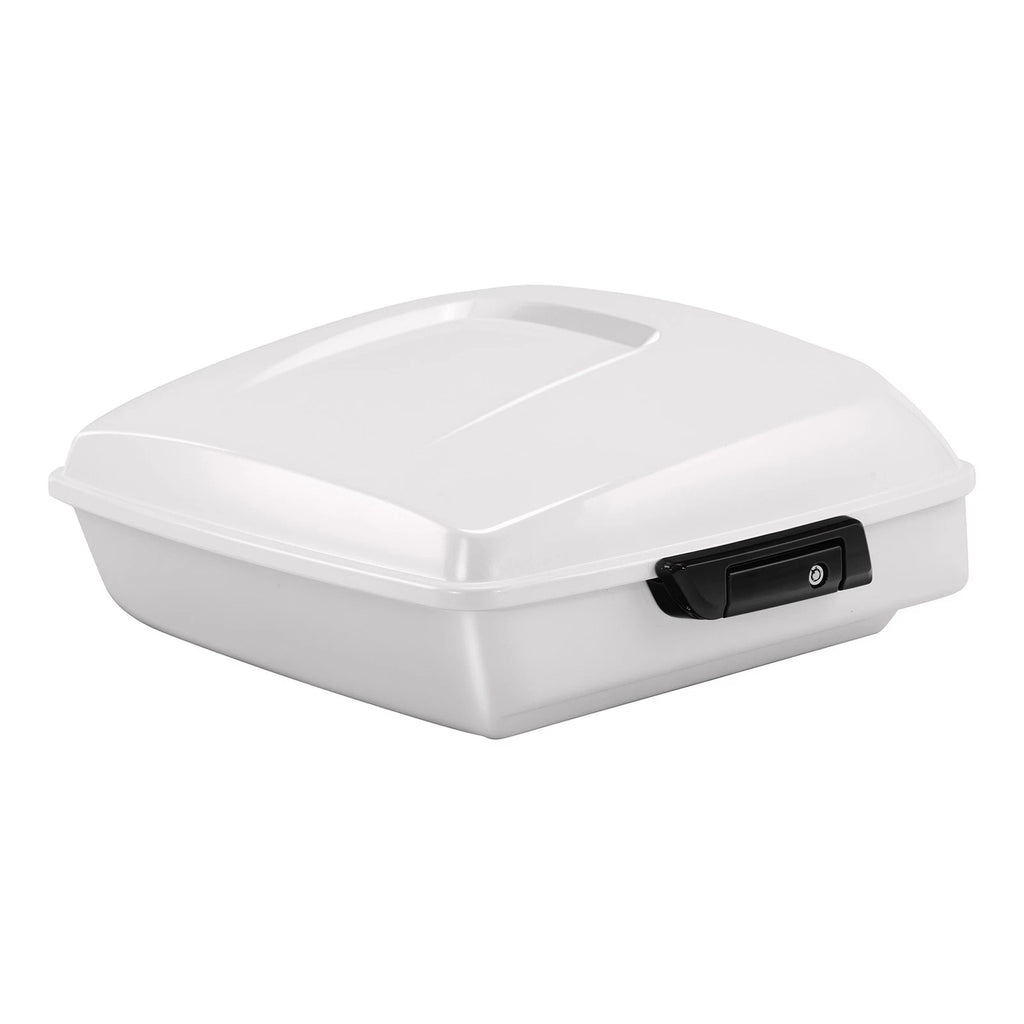 Chopped Trunk Luggage for Harley Road Street Glide (2014–2025) White Onyx Pearl