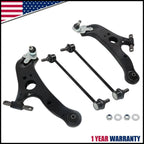 2X Front Lower Control Arm w/ Ball Joint for Toyota Sienna (2011–2020)