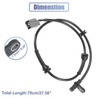 Rear Right ABS Wheel Speed Sensor No. 479001KA0A for Nissan Juke (2010–2019)