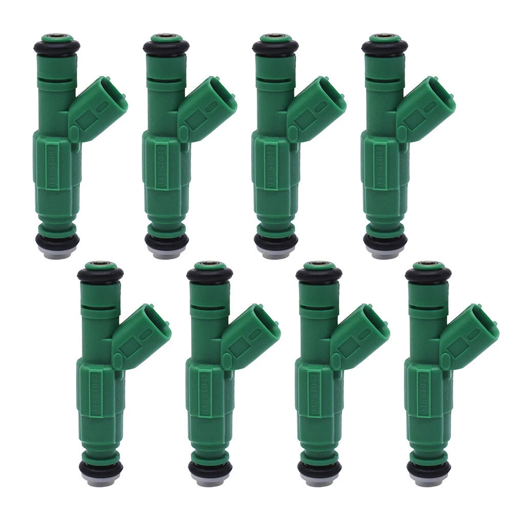 Set of 8 Flow Matched Fuel Injectors for Dodge (1996–1999)