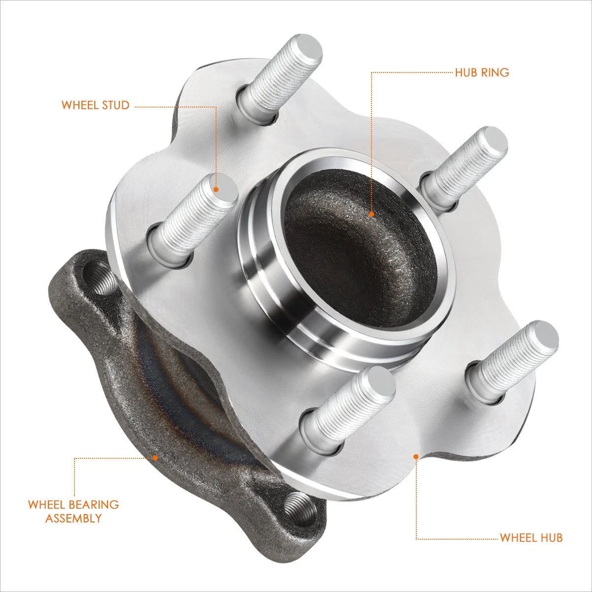 Wheel Hub Bearing Assembly Kit for Nissan Altima (2002–2006)