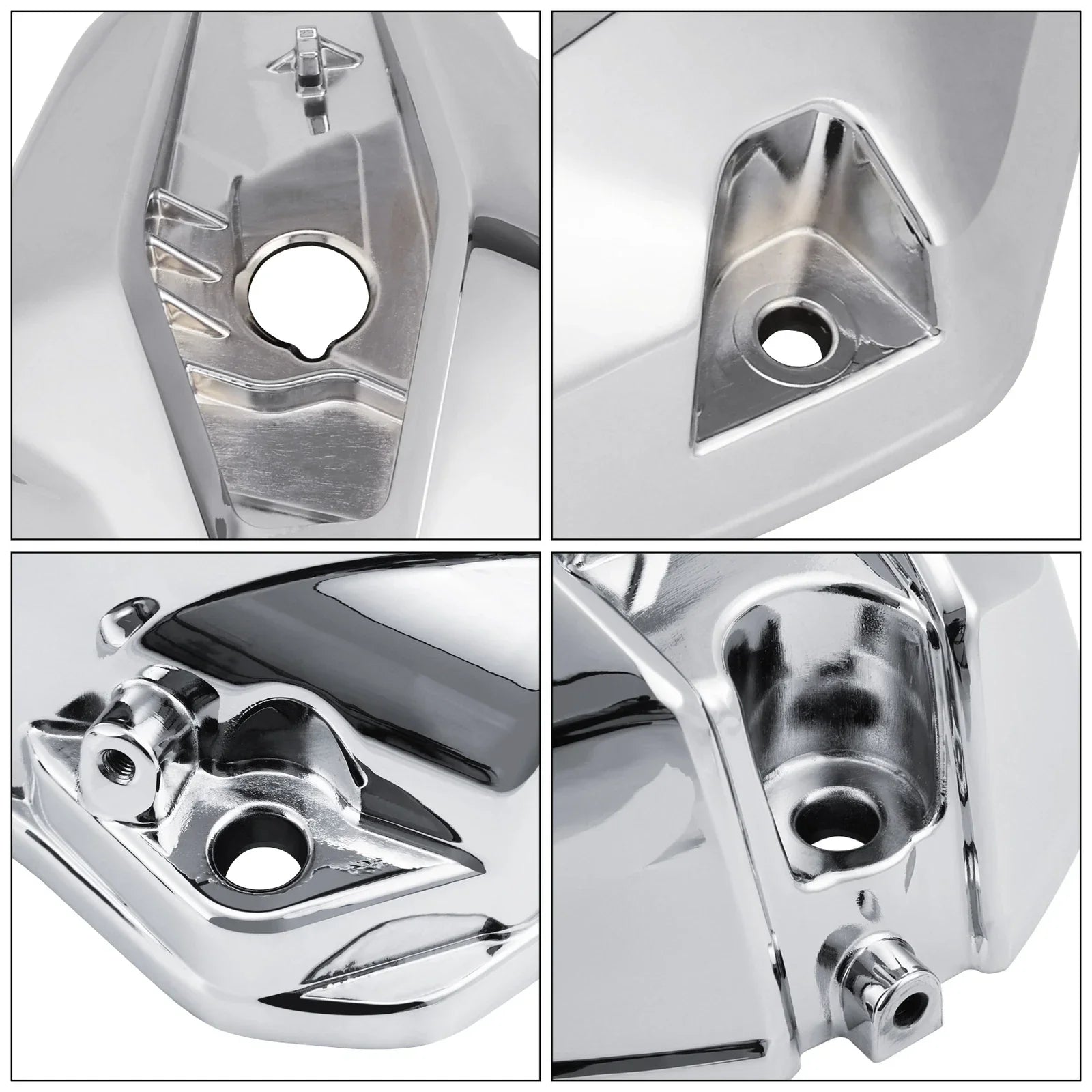 Chrome Cylinder Head Valve Cover for BMW R1300GS (2023-2025)