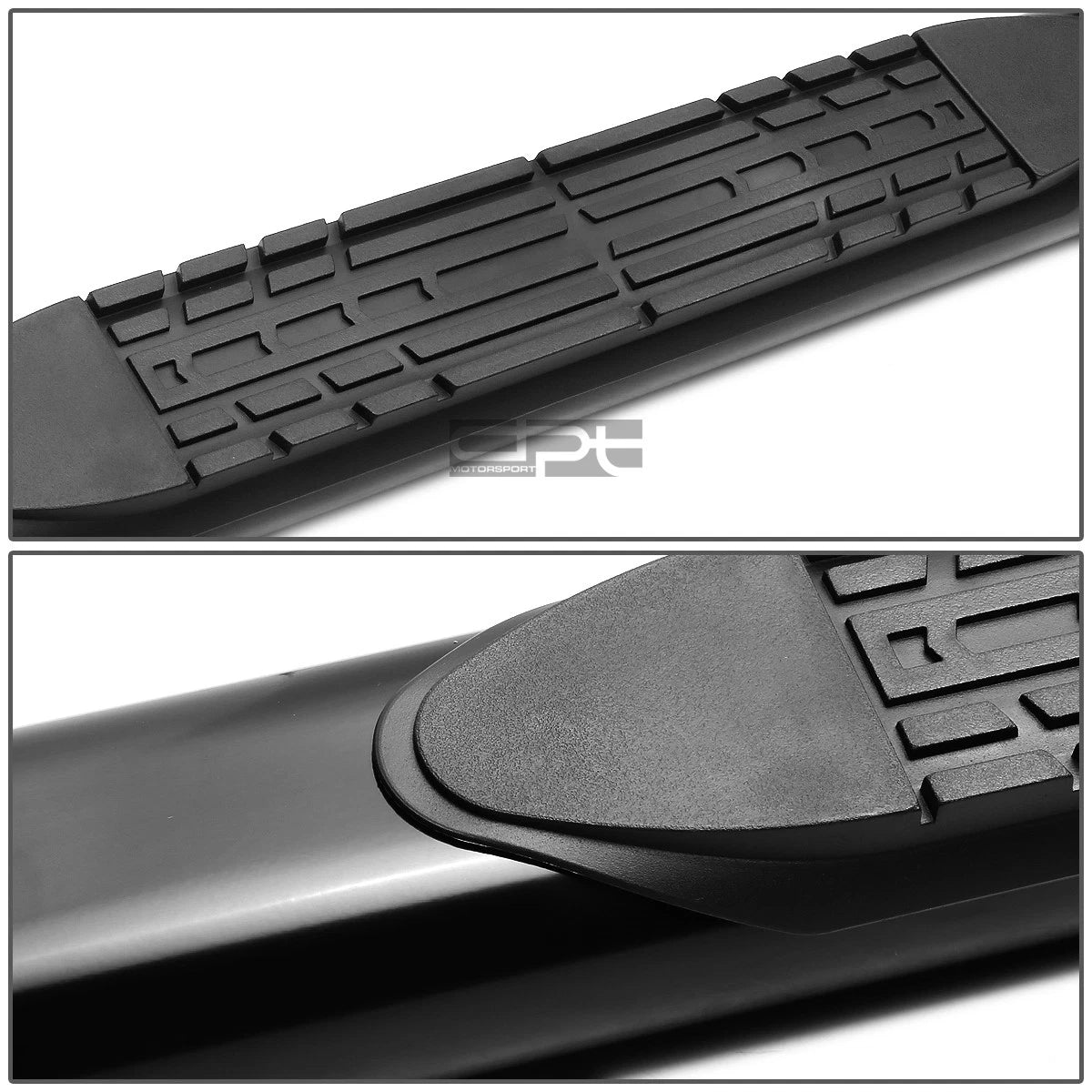 4" Black Curved Oval Step Nerf Bar Running Board for Dodge Ram (2002–2009)