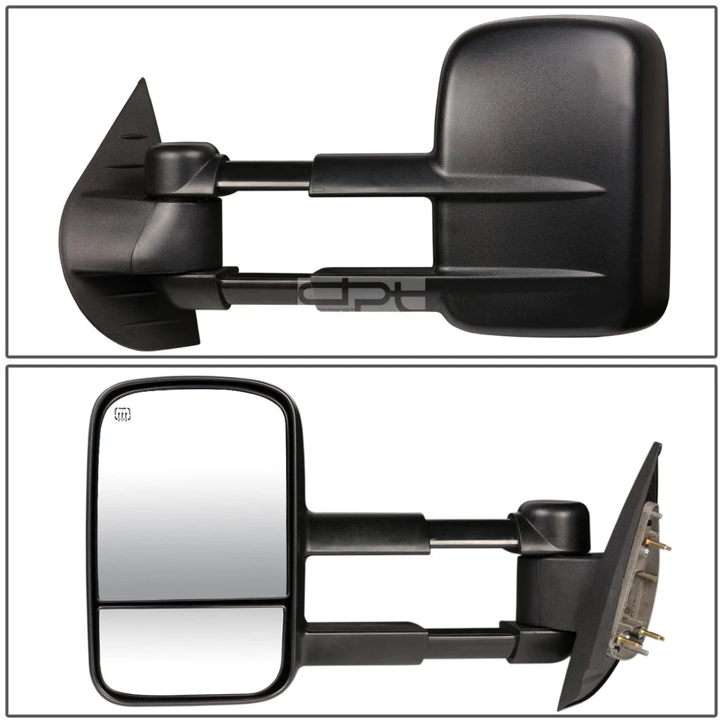 Set of 2 Power Heated Towing Mirrors for GM Silverado/Sierra (2007–2014)