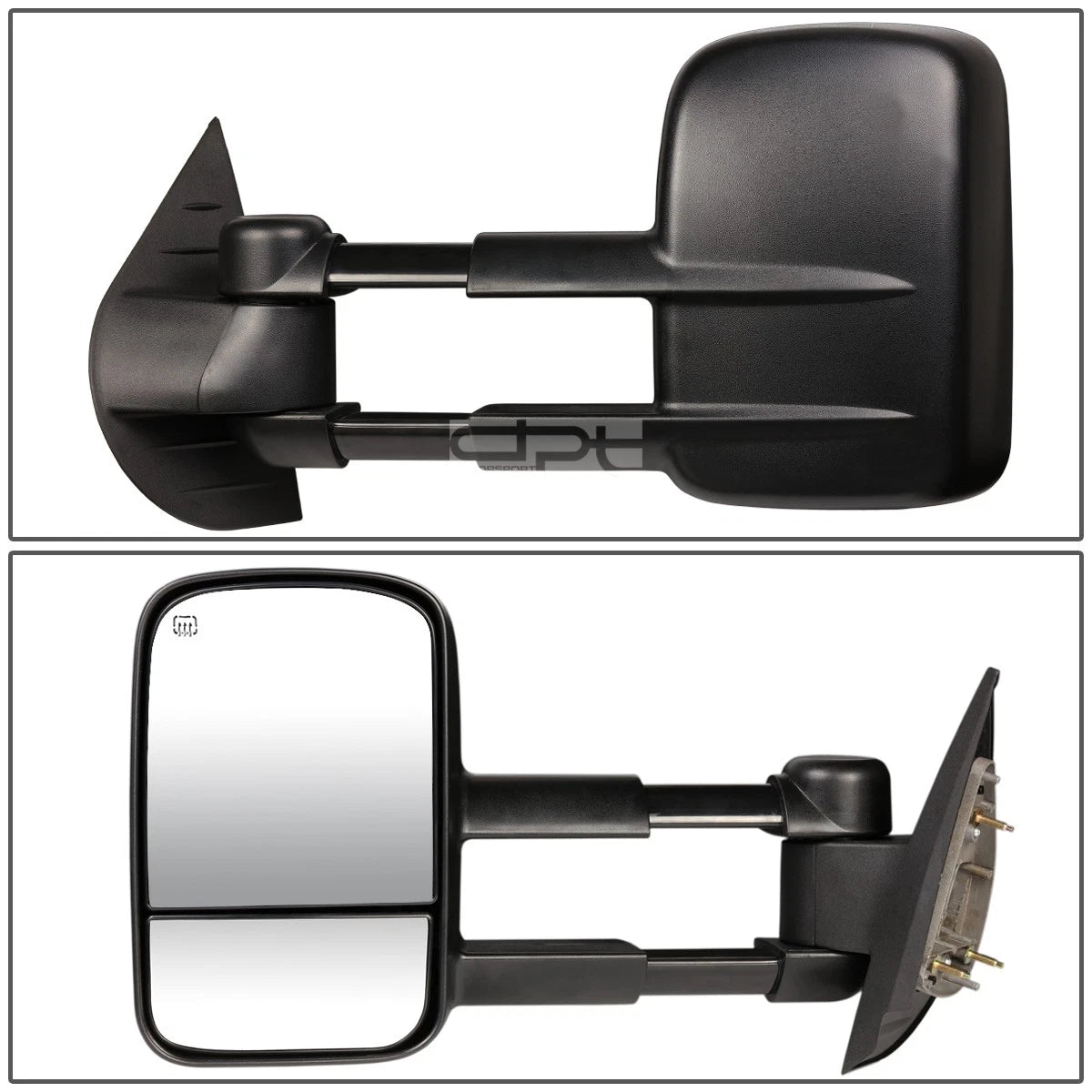 Set of 2 Power Heated Towing Mirrors for GM Silverado/Sierra (2007–2014)