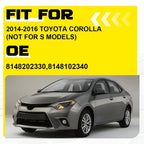 2X Fog Light Bezel Cover for Toyota Corolla (2014–2016)