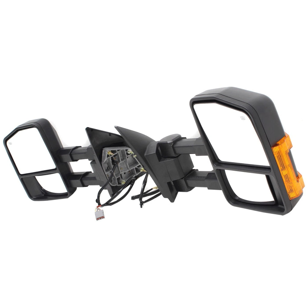 Set of 2 Heated Mirrors for Ford F350 F250 F550