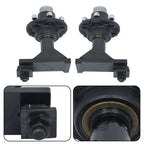 Set of 6.5 Lug Shipping Container Wheels & Bolt-On Spindle Kit