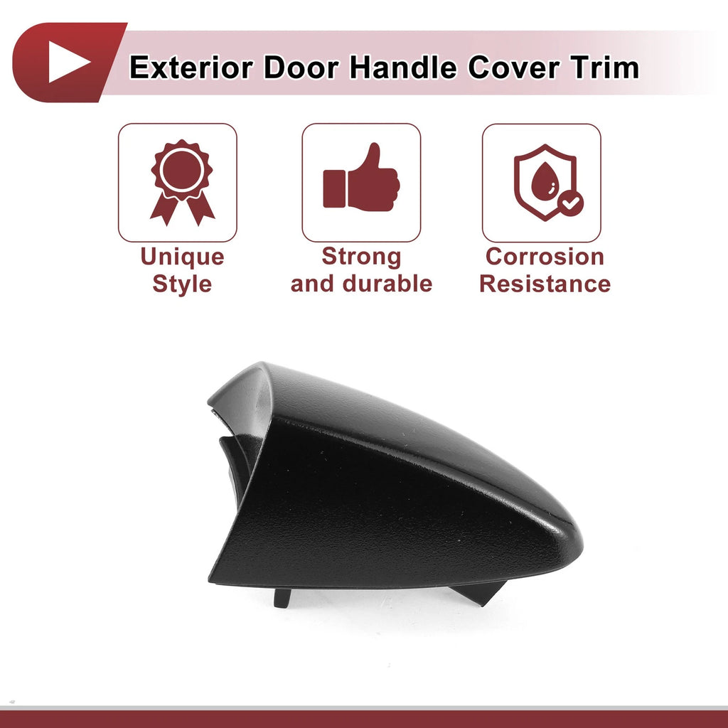 Front Right Door Handle Cover for Hyundai Veloster (2012–2016) No. 826622V020 Black