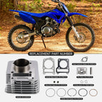 150cc Cylinder Piston Top End Kit 57mm for Yamaha YFM125 Raptor 125 (2011–2013)