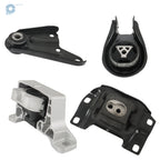 Set of 4 Engine and Transmission Mounts for Mazda 3 (2011–2013)