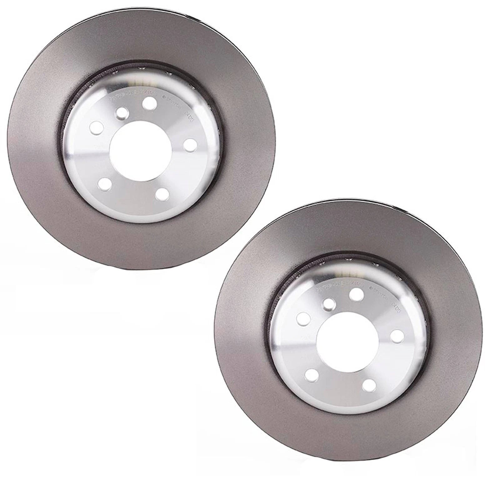 Set of 2 Brembo Front Composite Vented 330mm Brake Disc Rotors for BMW F10 (2011–2017)