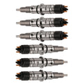 Set of 6 Fuel Injectors for Cummins QSB 4.5L 6.7L (2007–2018)