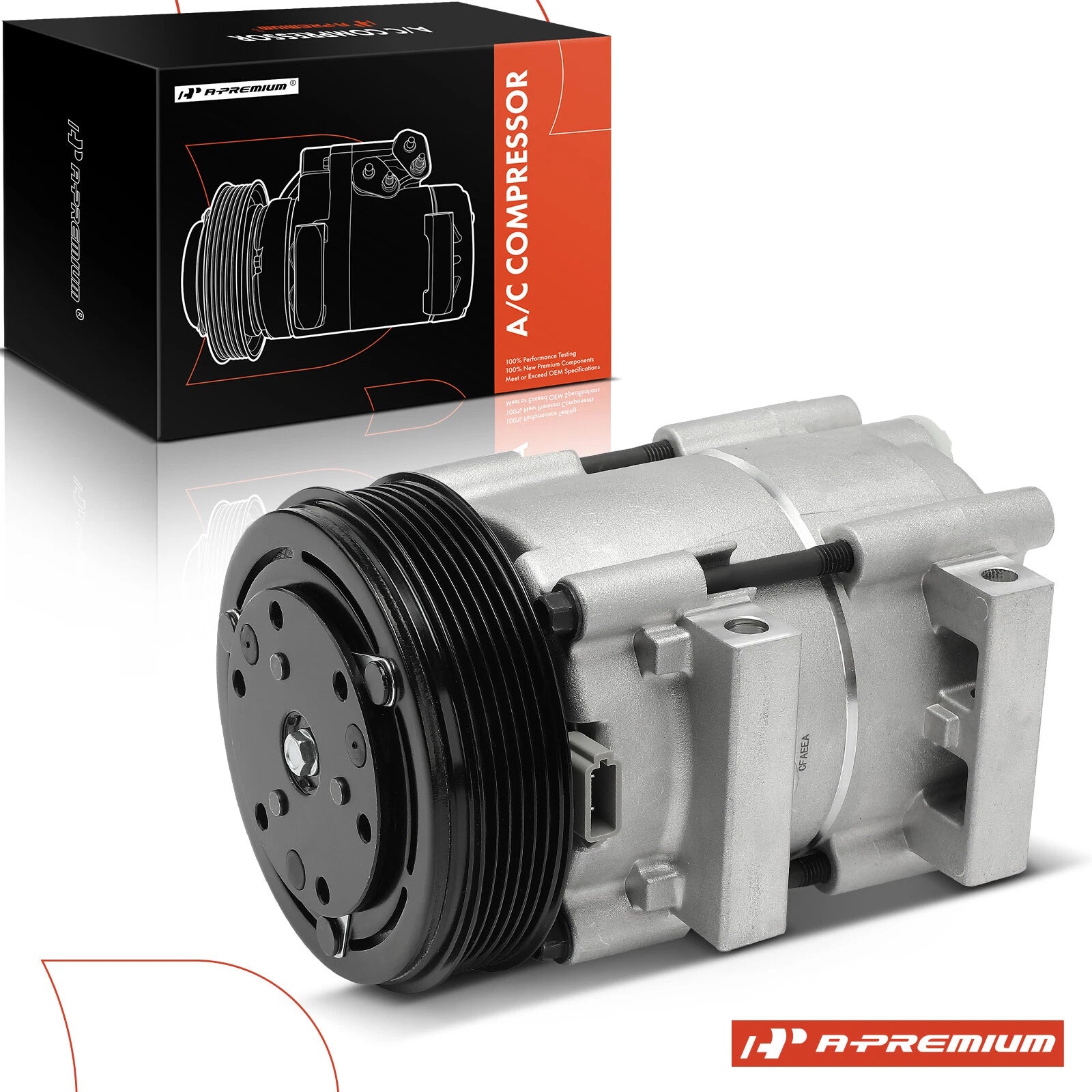 A/C Compressor with Clutch for Ford Focus (2003–2004)