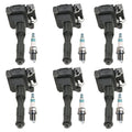 Set of 6 Ignition Coils & Iridium Spark Plugs for NSX A4 E36 E39