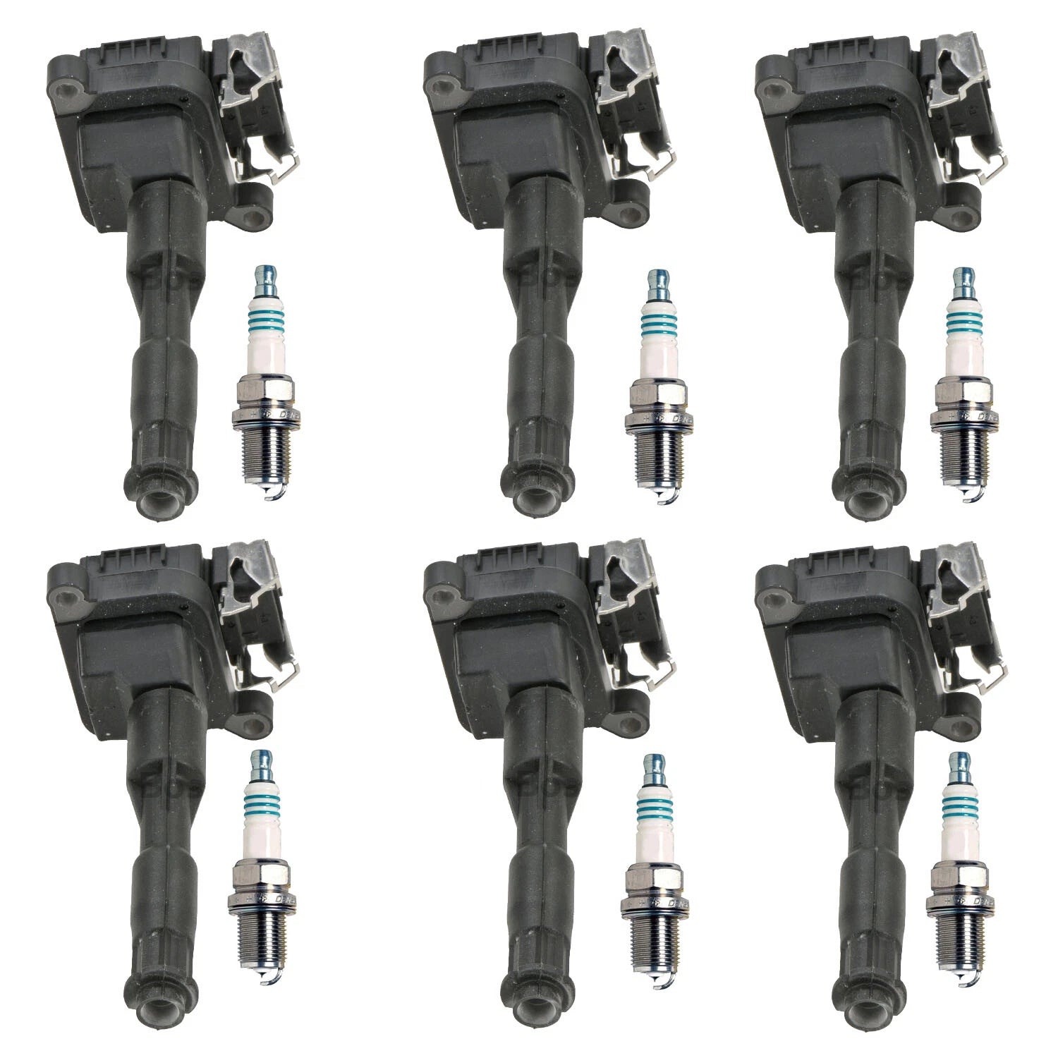 Set of 6 Ignition Coils & Iridium Spark Plugs for NSX A4 E36 E39