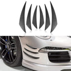 Spoiler Canards / 6pcs 6x / Front Bumper Decal Car Lip Splitter Sticker for Car