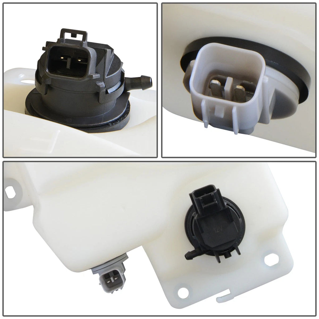 Windshield Washer Reservoir Tank Bottle w/Level Sensor for Mazda 6 (2005–2008)