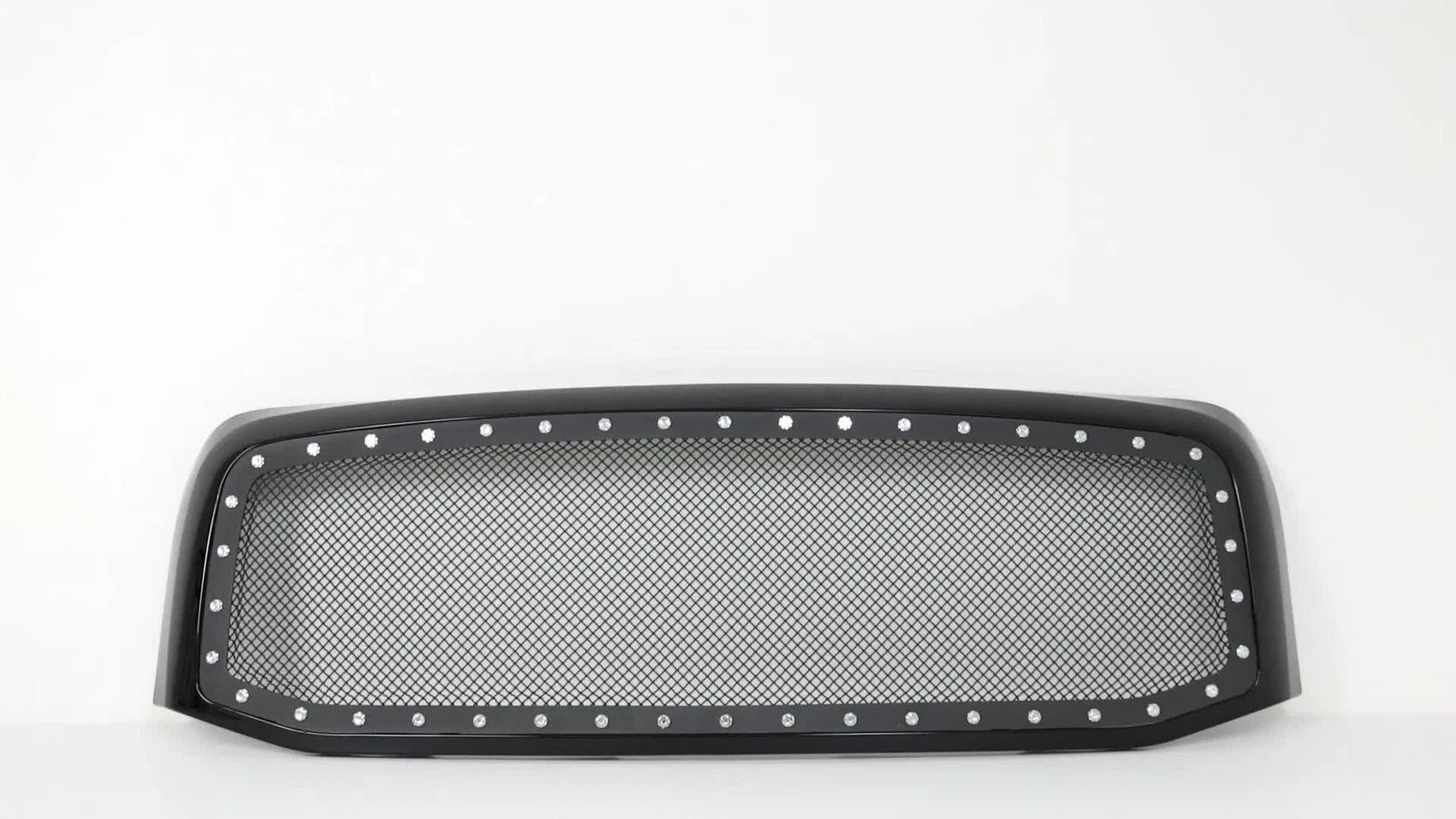 Black Mesh Steel Front Upper Grille for Dodge Ram 1500 (2006–2008)
