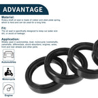 Set of 5 Oil Seal Rotary Shaft Seal NBR Rubber 35x45x10mm