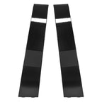 Set of 2 Rear Door B Pillar Window Trim Applique for Grand Cherokee (2011–2021)