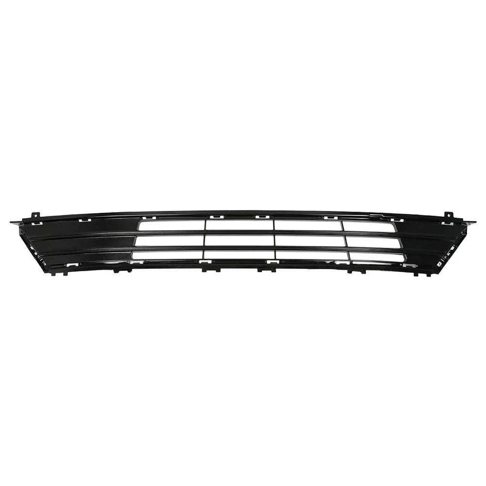 Front Grille Bumper for Ford Fusion (2017-2018) Black Chrome