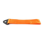 Racing Car Towing Strap Belt Hook for Universal Fit (Rally, Orange)