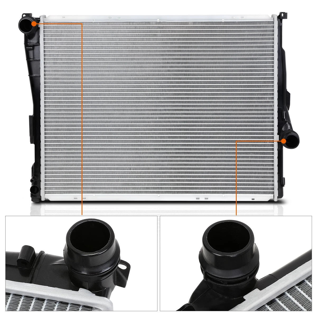 Aluminum Core Radiator for BMW 3-Series/Z4 (1999–2009) DPI-2636