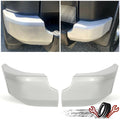 Set of 2 Rear Corner Bumper End Caps for Toyota FJ Cruiser (2007–2014) Silver